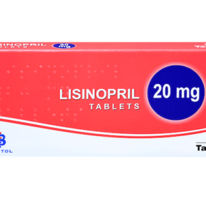 Lisinopril is a medication used to treat high blood pressure and improve heart function.