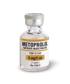 metoprolol 1mg/ml is a beta-blocker medication commonly used for the treatment of various cardiovascular conditions
